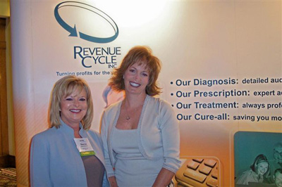 (L to R): Sharon McKenzie and Kelly Weiss, Revenue Cycle