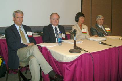 (L to R) SATRO panelists Williams, Porter, Vannoni and Bogardus