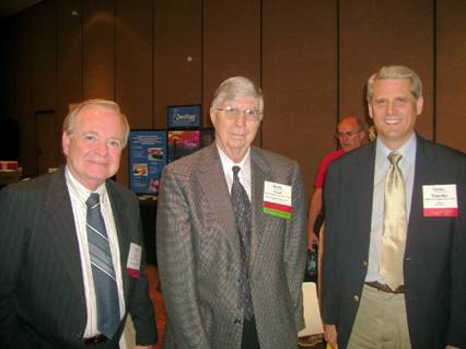 (L to R) Physician panelists Alan Porter, Carl Bogardus and Timothy Williams
