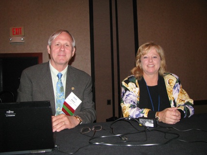 Presenters Jim Hugh and Linda Lively, AMAC
