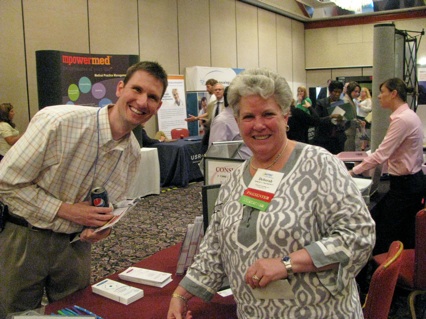 Attendee Jeremy Sibiski and Presenter Deborah Churchill, Churchill Consulting