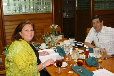 Directors Marcia Phillips and Bud Baker