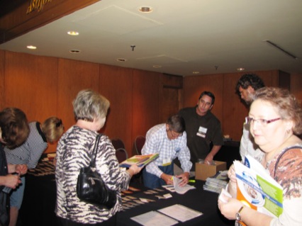 Attendees at Registration