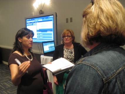 Varian Interactive Workshop attendees with Kathy Wall