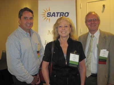 Director Tim Kelly with Linda Lively and James Hugh, AMAC